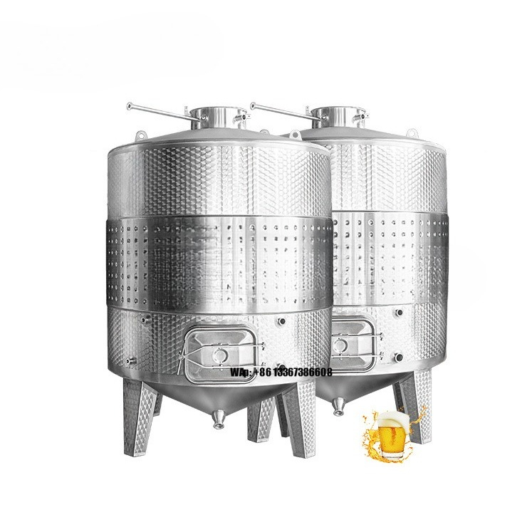 Wine Beer Distillation - High-Capacity Commercial Brewery Fermenting Equipment One-Stop