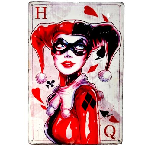 Wine Tag Label - Illustrated Quinn Vintage Metal Sign Spatter