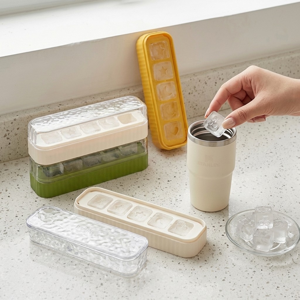 Mini Plastic Ice Cube Tray Wit - Wine Beer Drink 评论和价格