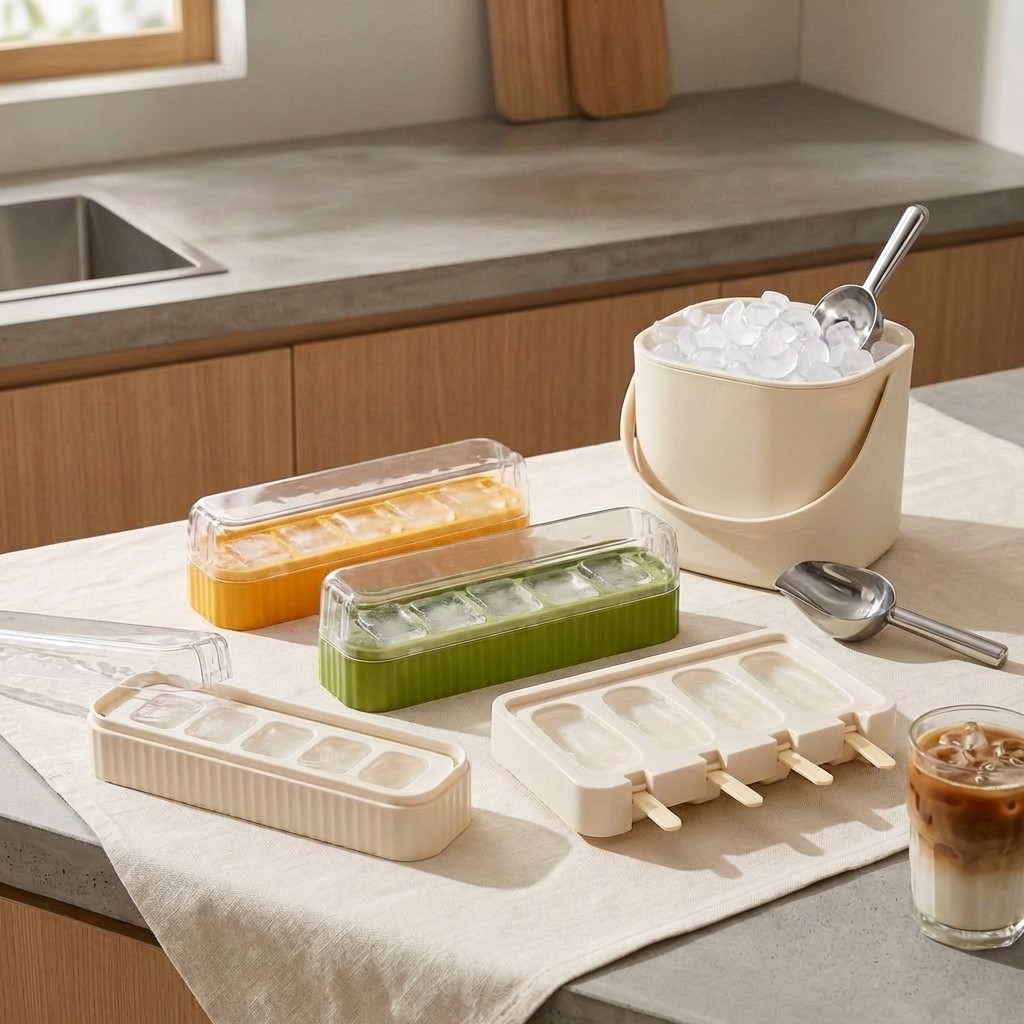 Mini Plastic Ice Cube Tray Wit - Wine Beer Drink 评论和价格