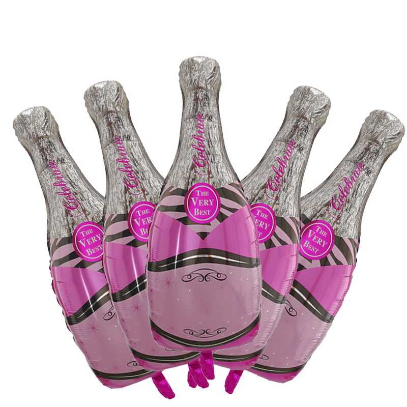 5pcs Large Bottle Balloons Adu - Wine Root Beer 评论和价格