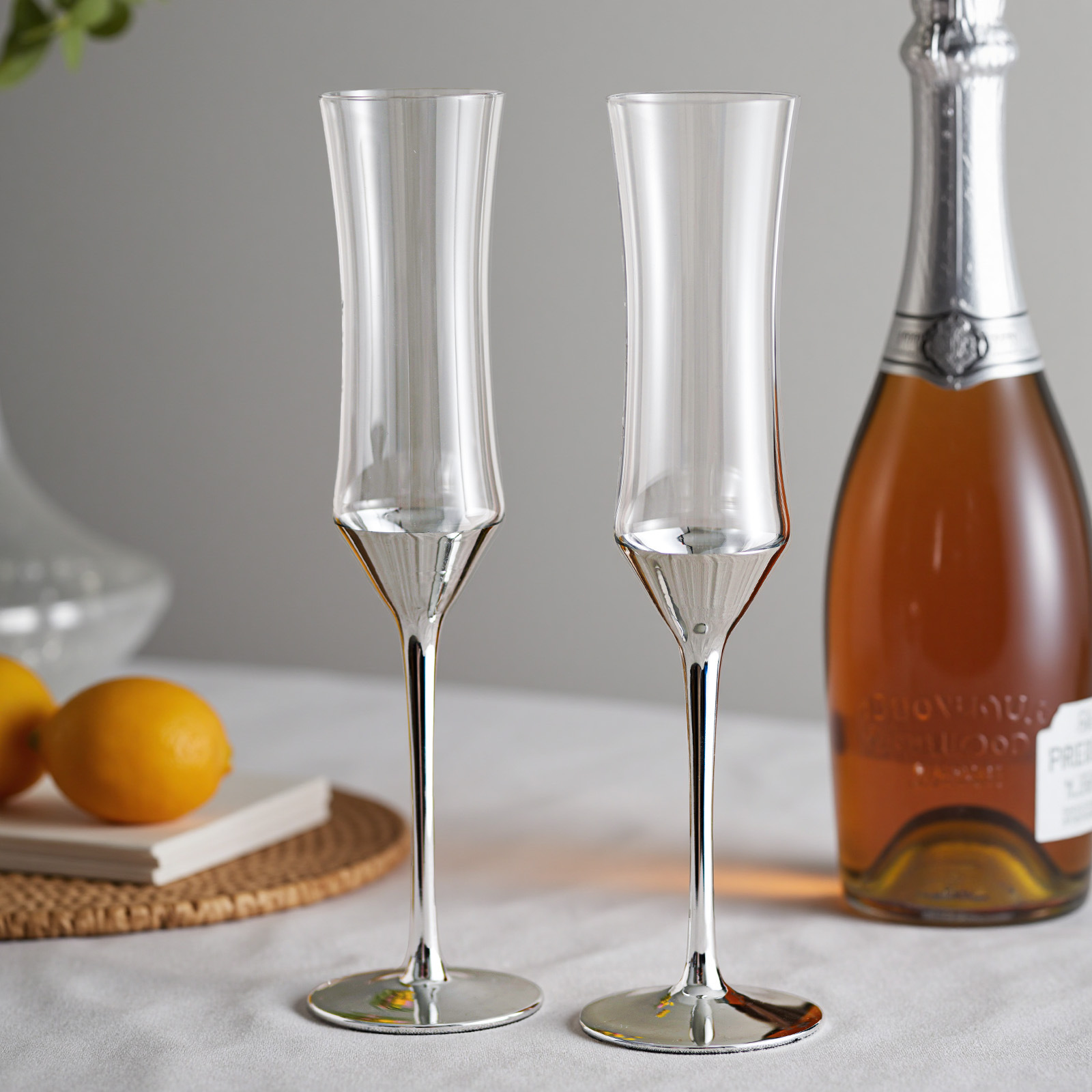 Light luxury champagne glass h - Wine Beer Foot 评论和价格