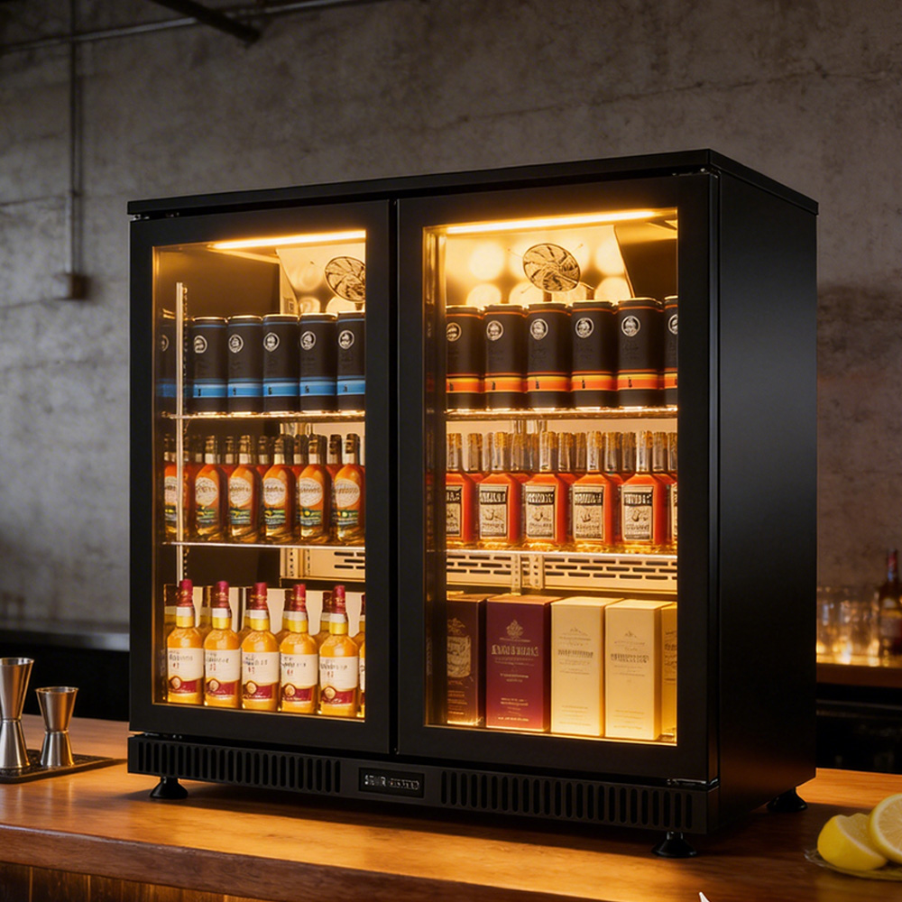 Mini Beverage Cooler Refrigera - Wine Beer Fridge Cabinet 评论和价格