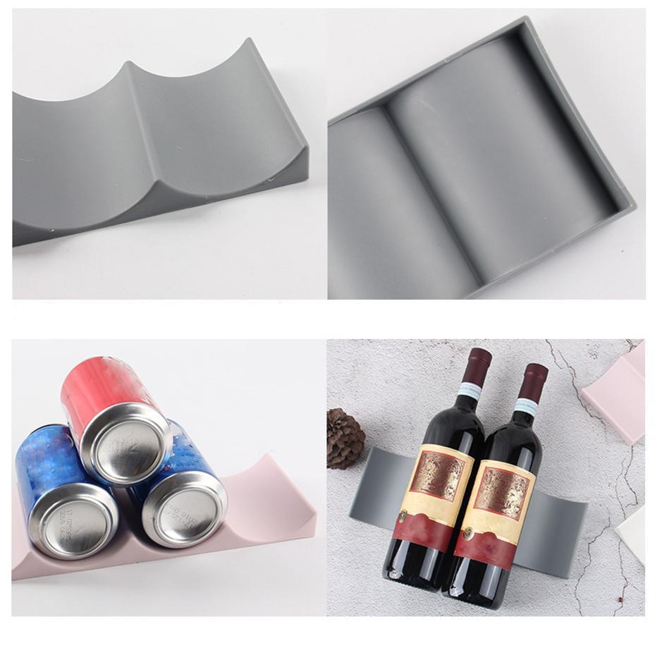 Plastic Wine Bottle Storage Ra - Wine Beer Fridge Cabinet 评论和价格