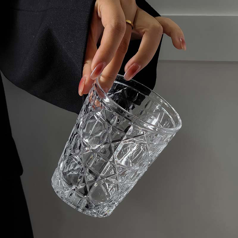 2pcs 310ml Vintage Diamond Pat - Wine Beer Drink 评论和价格