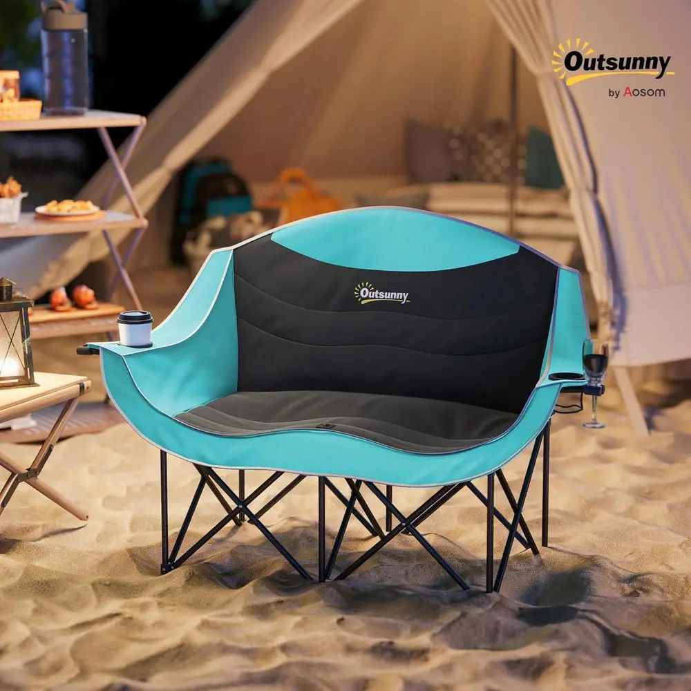 Two-Person Padded Folding Camp - Wine Bag Carry Two 评论和价格