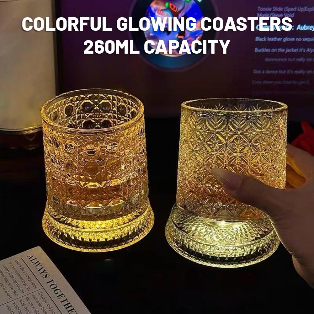 Rotating Whiskey Glass Creativ - Wine Beer Drink 评论和价格