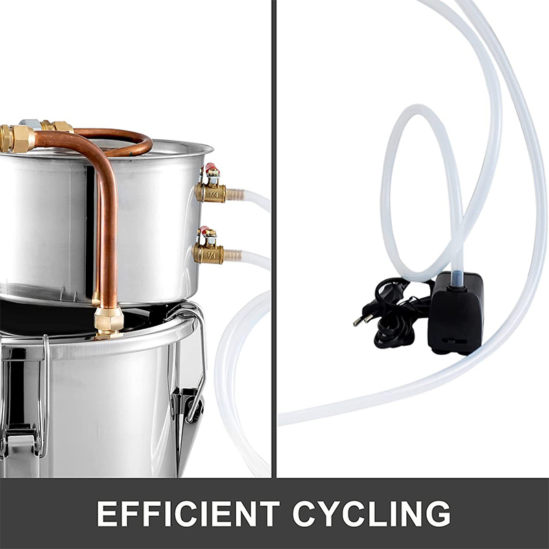 30L/50L  Alcohol Brewing Disti - Wine Beer Distillation 评论和价格
