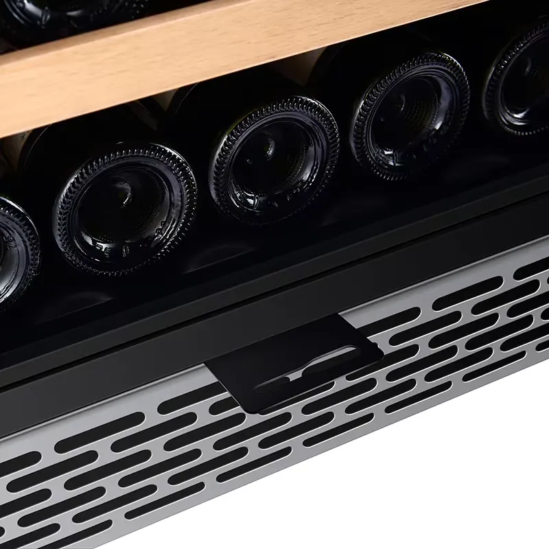 48 Bottle Wine Fridge Dual Gla - Wine Beer Fridge Cabinet 评论和价格
