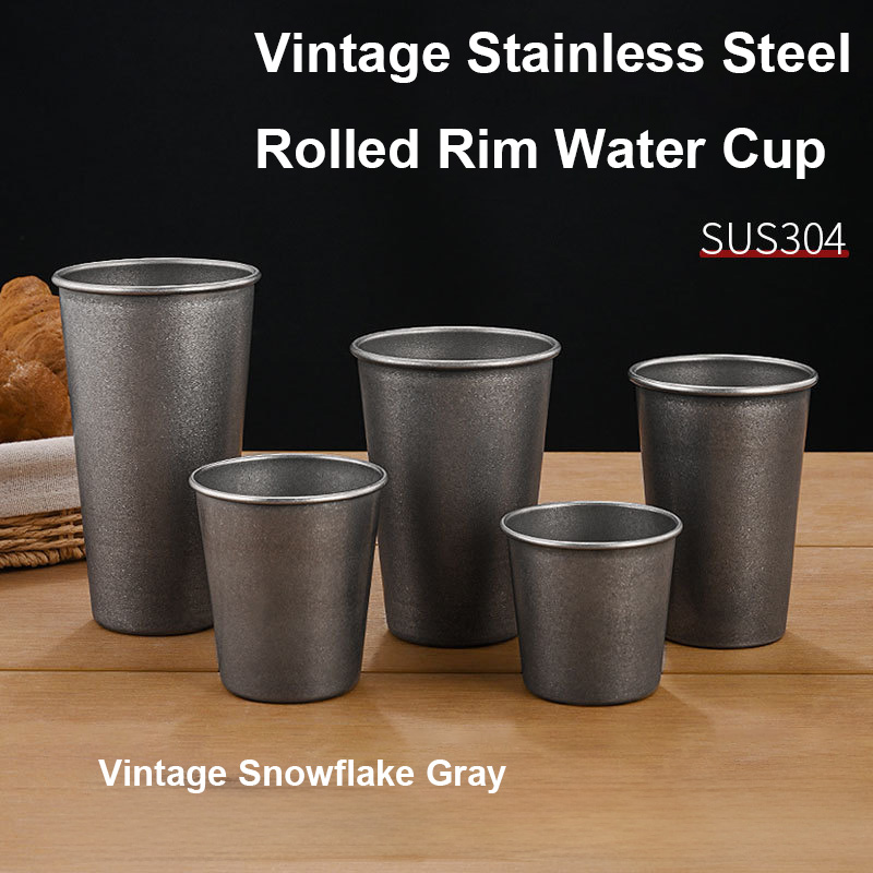 Retro Silver Stainless Steel D - Wine Beer Drink 评论和价格
