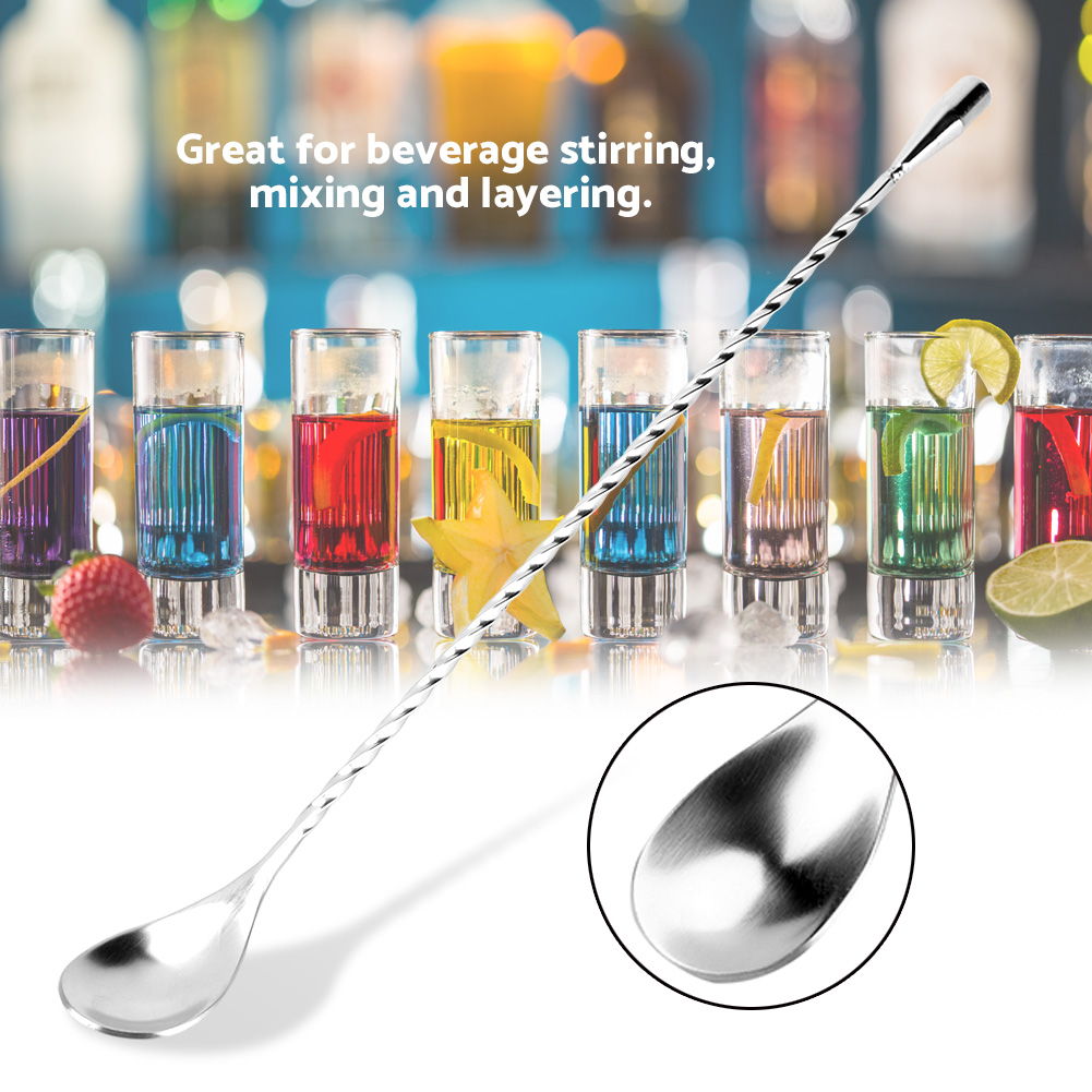 Bar Spoon Bar Mixing Spoon Sta - Bar Spoon Twisted 评论和价格