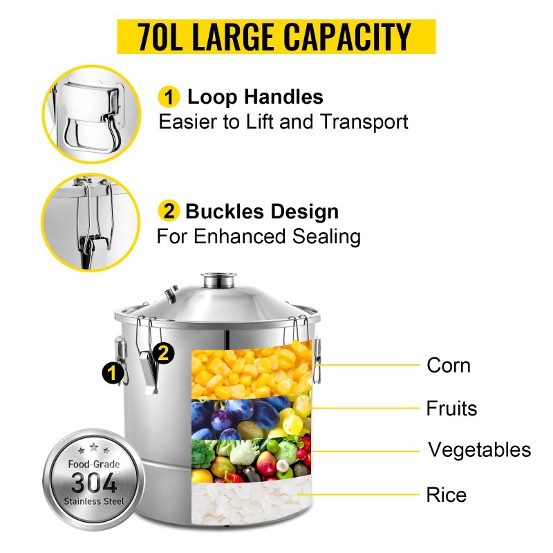 SucceBuy 20L-70L  Distiller Ma - Wine Beer Distillation 评论和价格