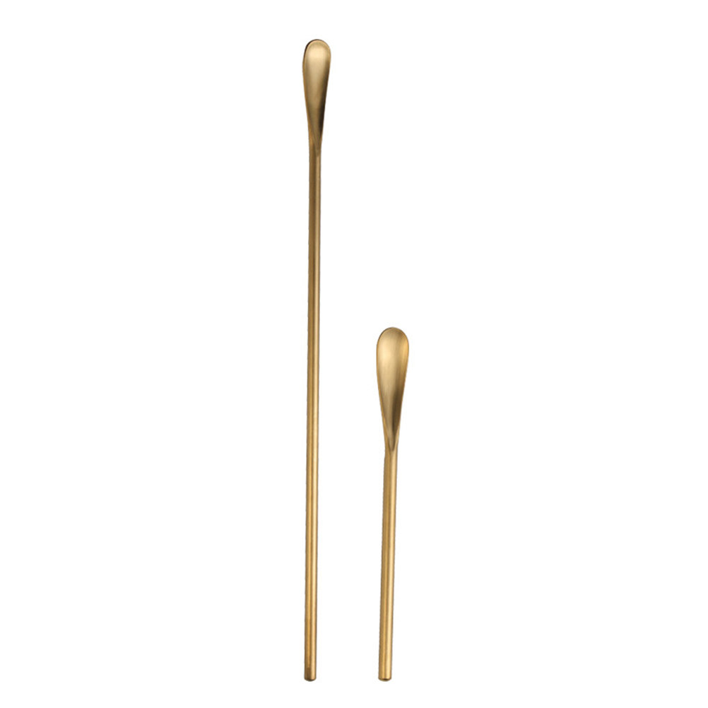 2Pcs Premium Stainless Steel S - Bar Spoon Twisted 评论和价格