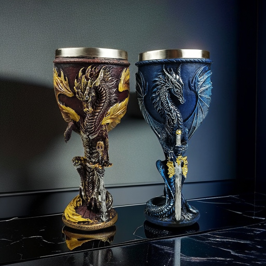 Retro Stainless Steel Beer Cup - Wine Beer Drink 评论和价格