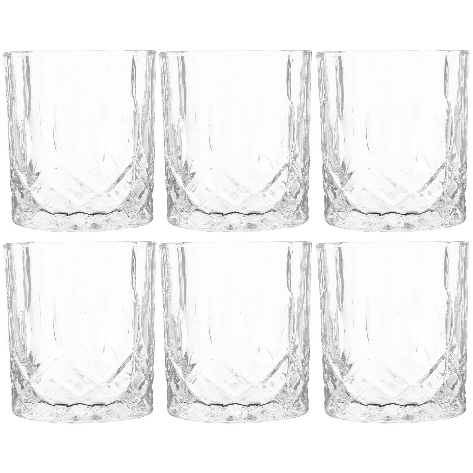 6Pcs Whiskey Glass Set Unique  - Wine Beer Drink 评论和价格