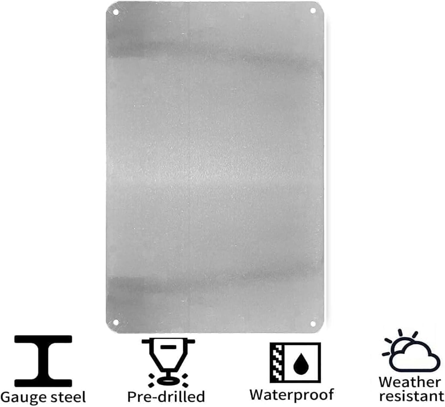 Tin Sign Wall Decor, Ten Comma - Wine Tag Label 评论和价格