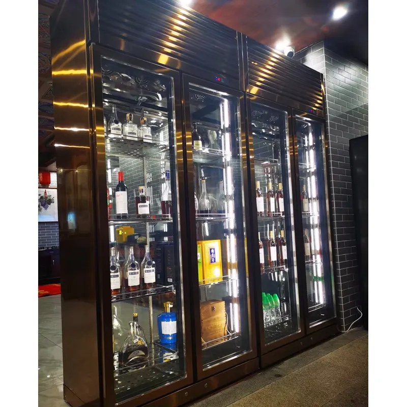 Electric 3 Glass Door Single-T - Wine Beer Fridge Cabinet 评论和价格