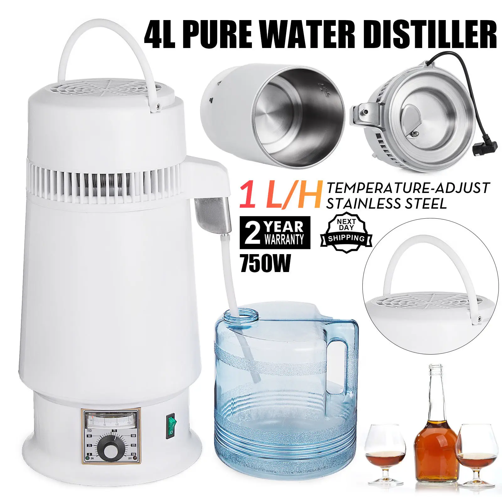 Electric Water Alcohol Distill - Wine Beer Distillation 评论和价格