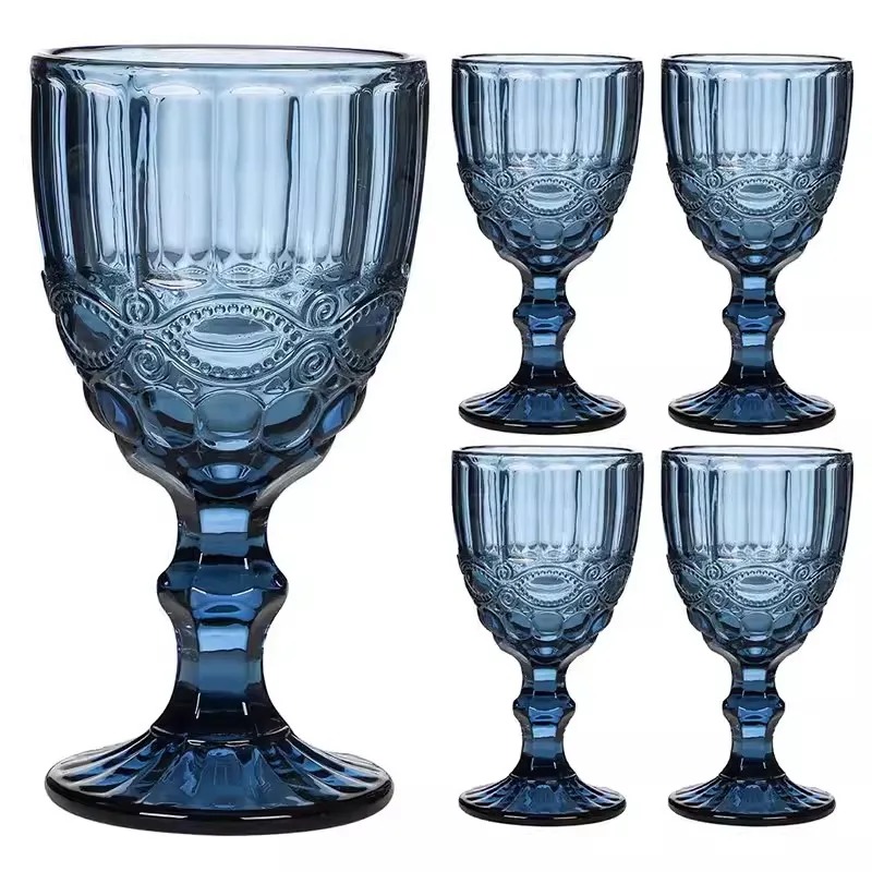 High Foot Color Crystal Glass  - Wine Beer Foot 评论和价格