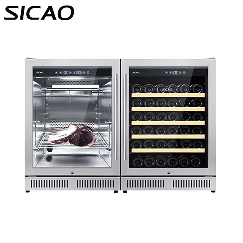 Under Counter Dry Age Fridge W - Wine Beer Fridge Cabinet 评论和价格