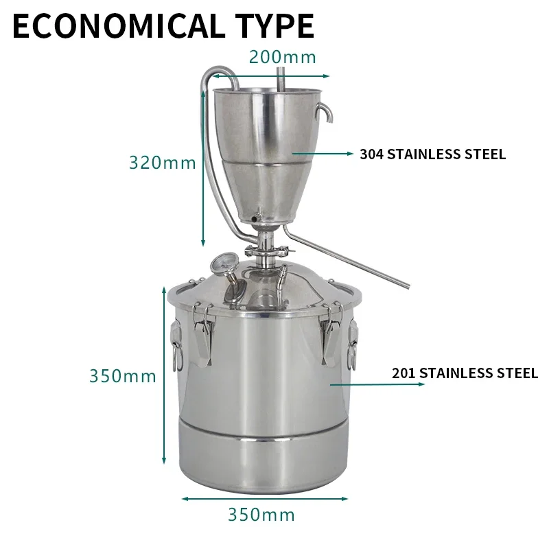 30L Brewing Machine Water Alco - Wine Beer Distillation 评论和价格