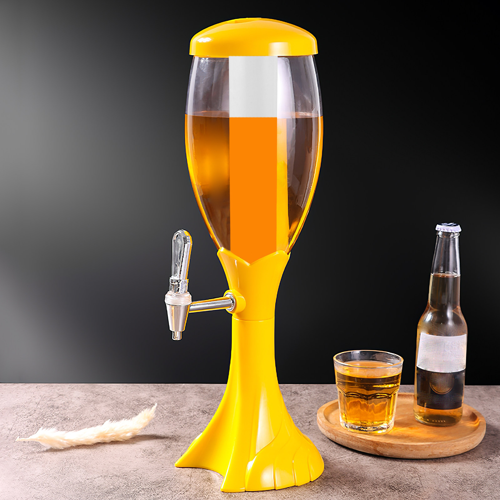 Drink Tower Ice Tube for Beer  - Wine Beer Drink 评论和价格