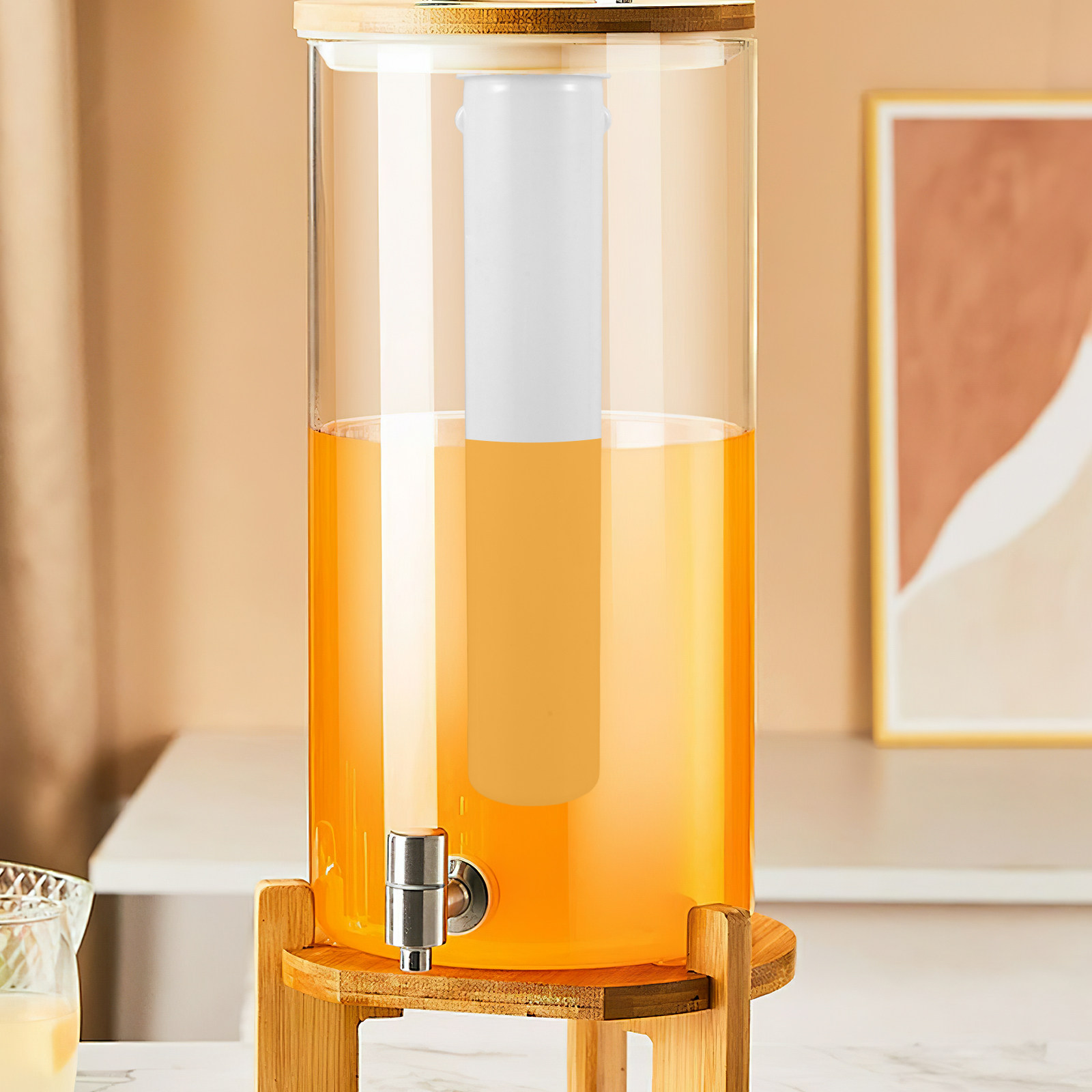 Drink Tower Ice Tube for Beer  - Wine Beer Drink 评论和价格