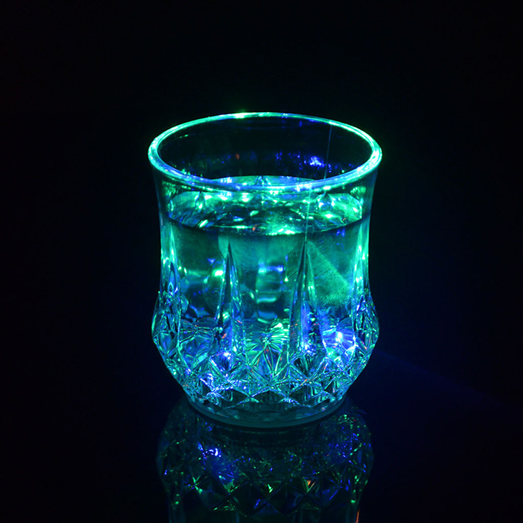 Colored LED Glowing Drink Cup  - Wine Beer Drink 评论和价格