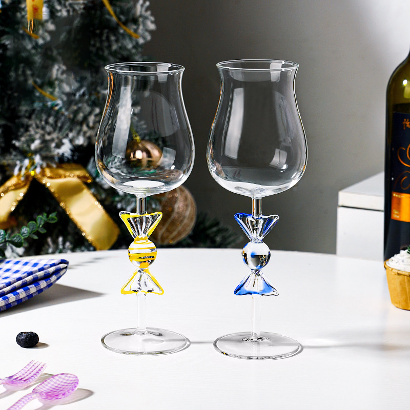 High Borosilicate Creative Can - Wine Beer Foot 评论和价格